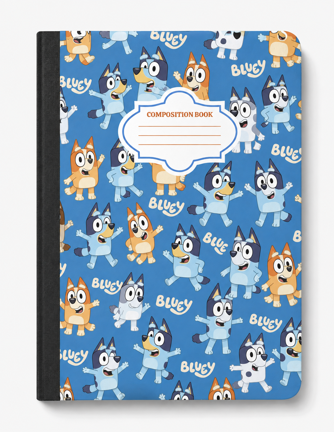 Bluey Seamless Composition Notebook
