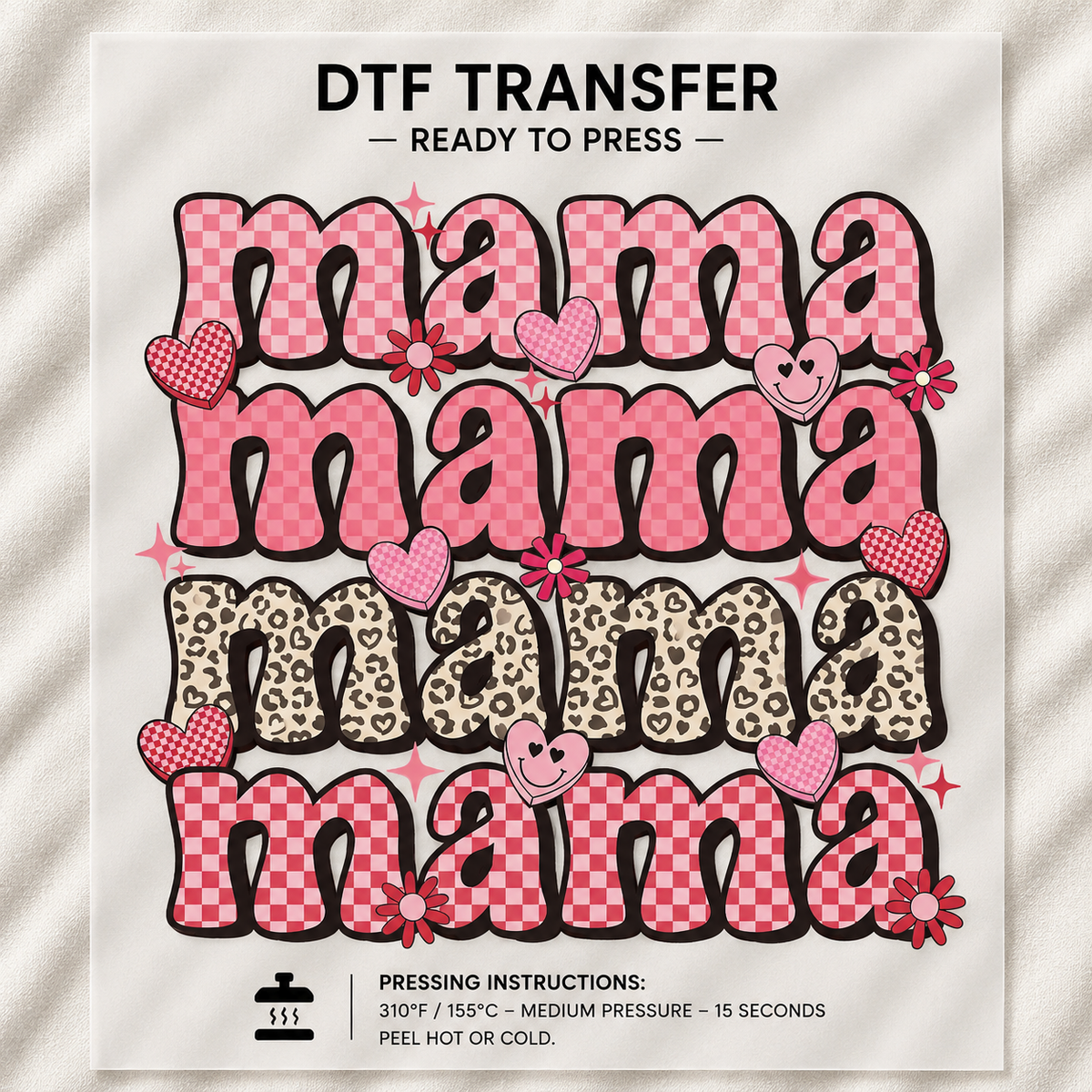 Mama Pink Transfer