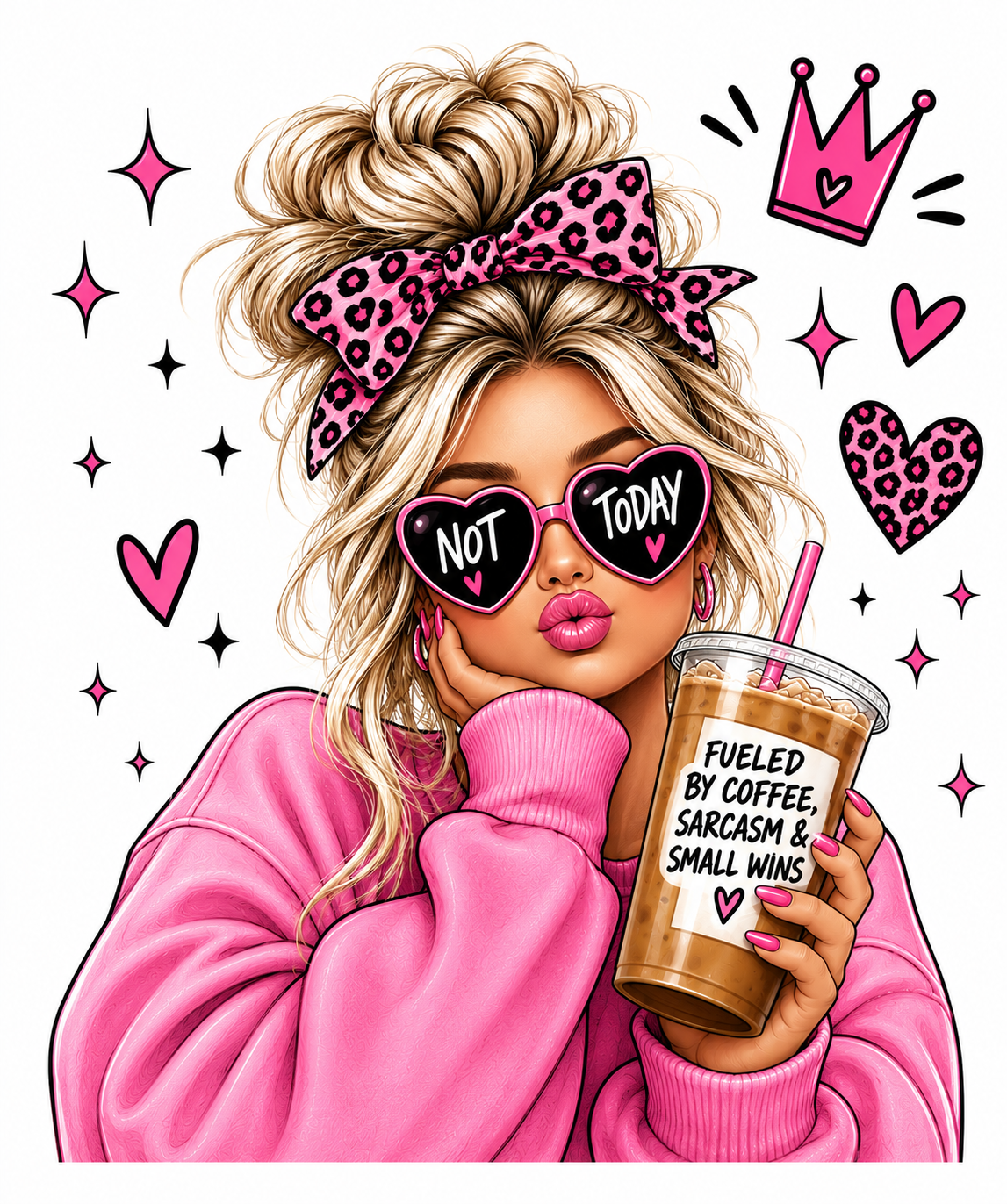 Cute Mama Coffee Transfer