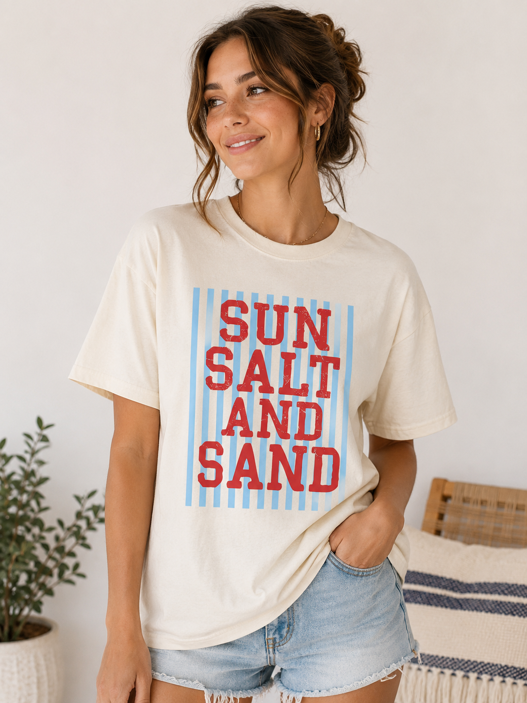 Sun Salt and Sand DTF Transfer
