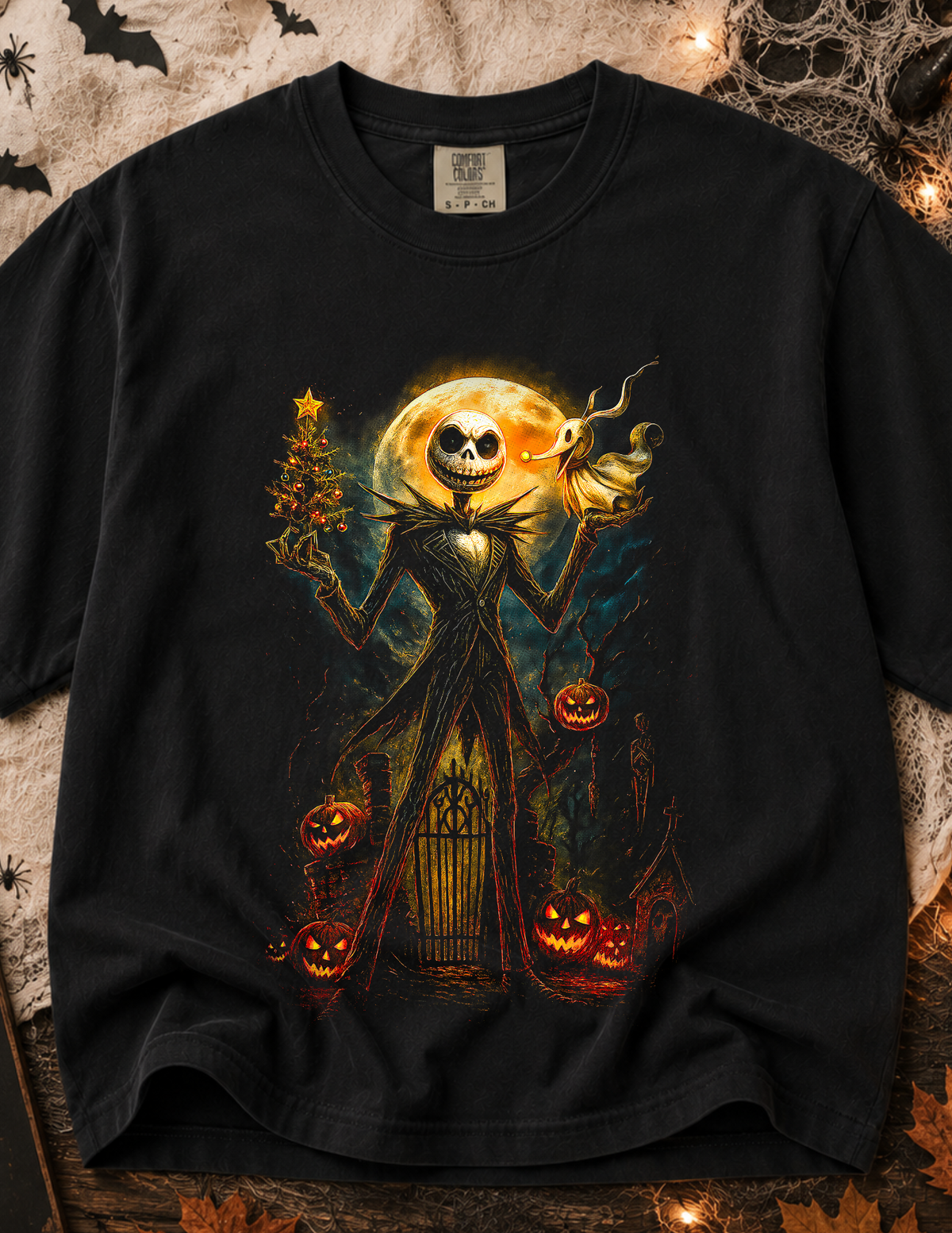 Spooky Christmas Pumpkin T-Shirt