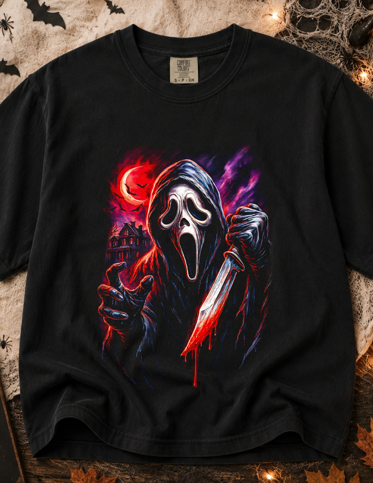 Masked Slasher Halloween T-Shirt