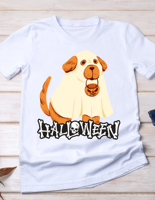 Cute Puppy Halloween Transfer