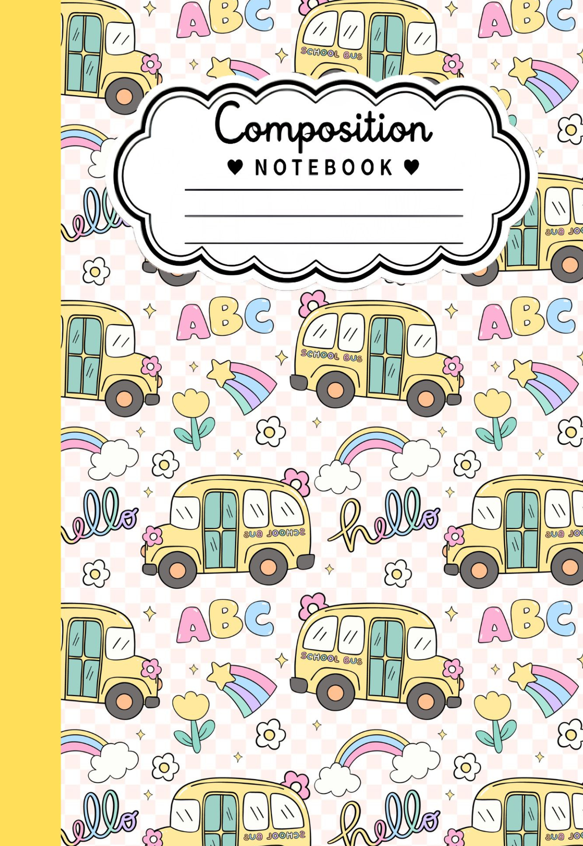 Little Buses Composition Notebook