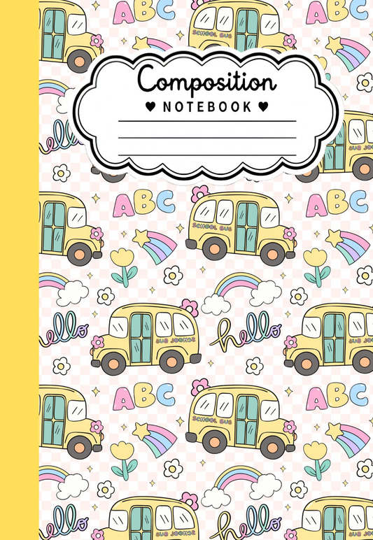 Little Buses Composition Notebook
