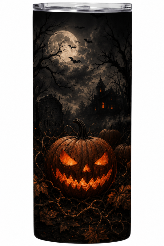 Spooky 20 Oz Sublimation Transfer