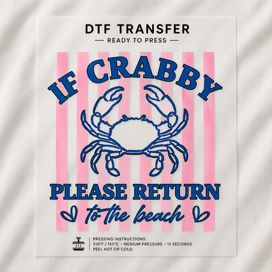 If Crabby Return to The Beach Transfer