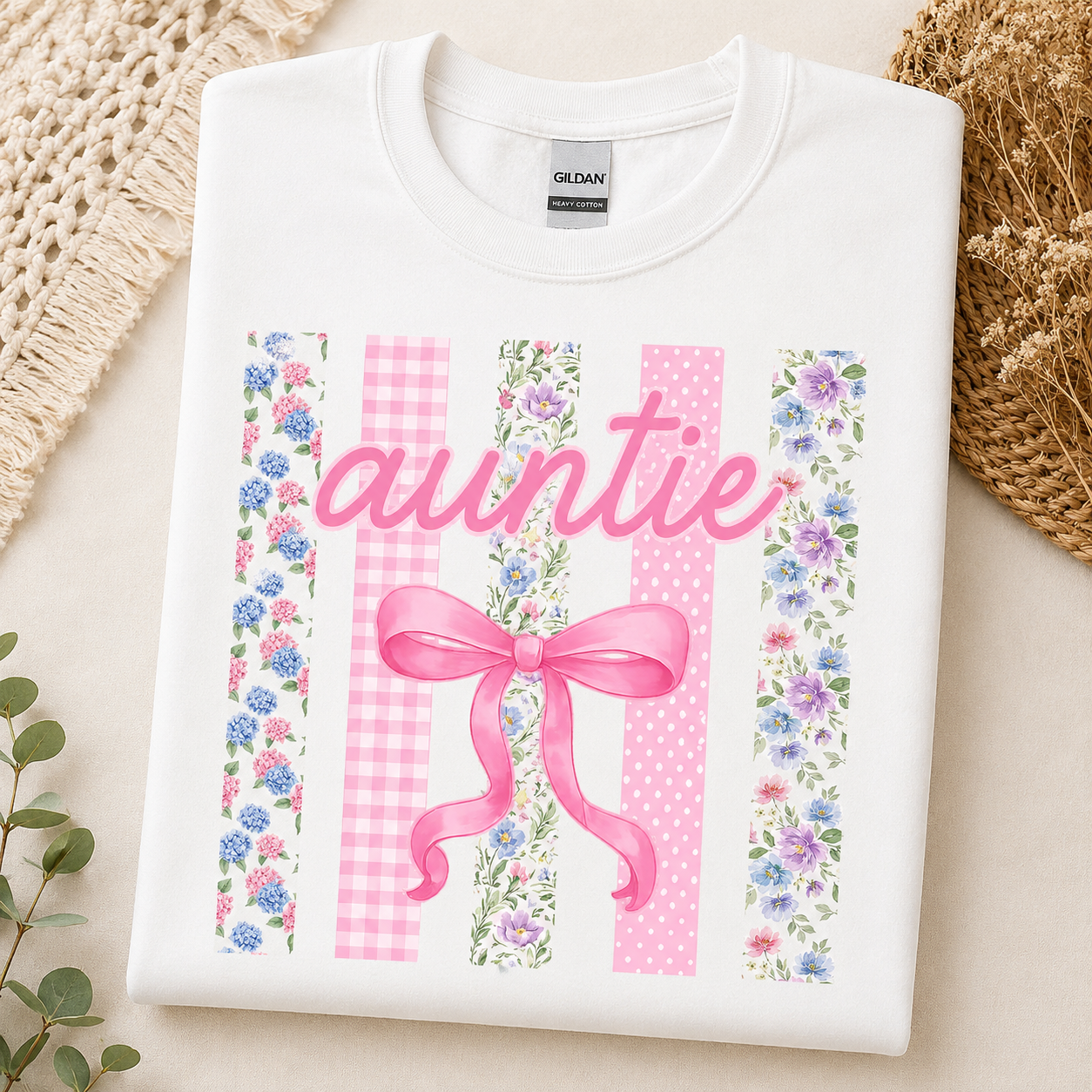 Auntie Pink Transfer