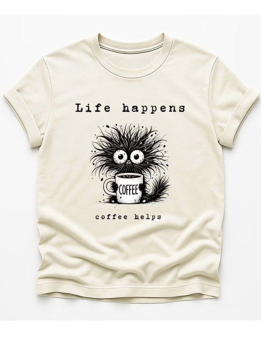 Cat Coffee T Shirt Transfer