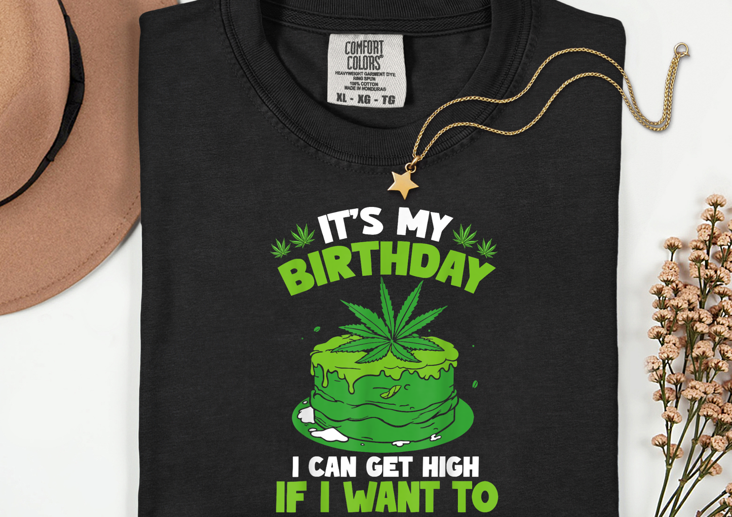 Its My Birthday Weed Shirt