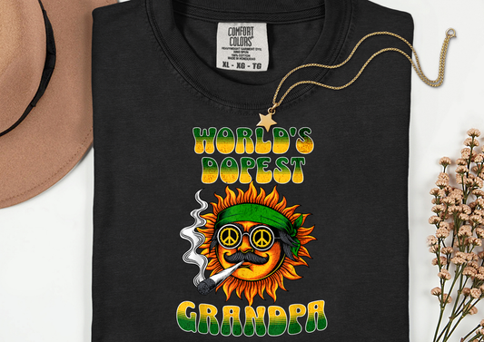 World's Dopest Grandpa Transfer