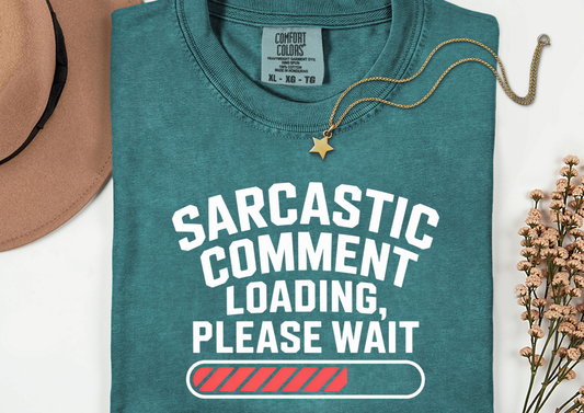 Sarcastic Comment Loading Transfer