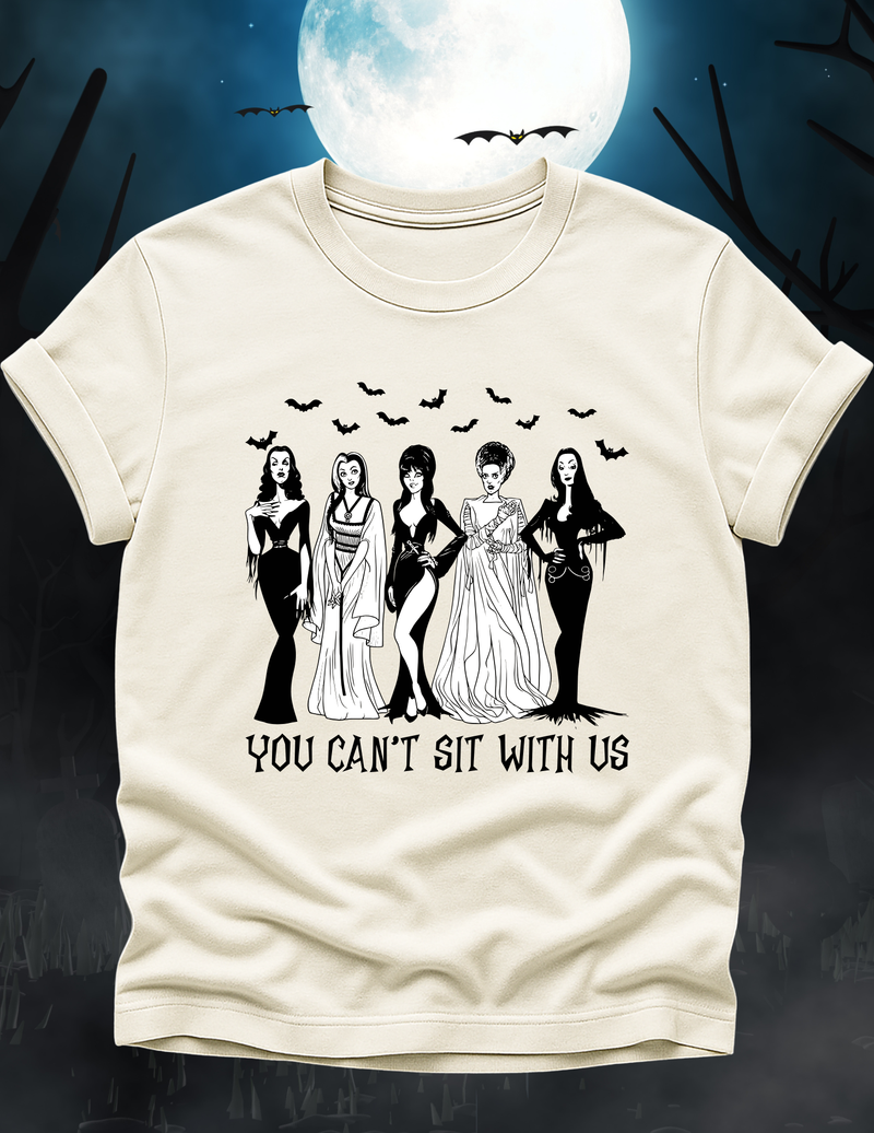 Can't Sit With Us Halloween Transfer