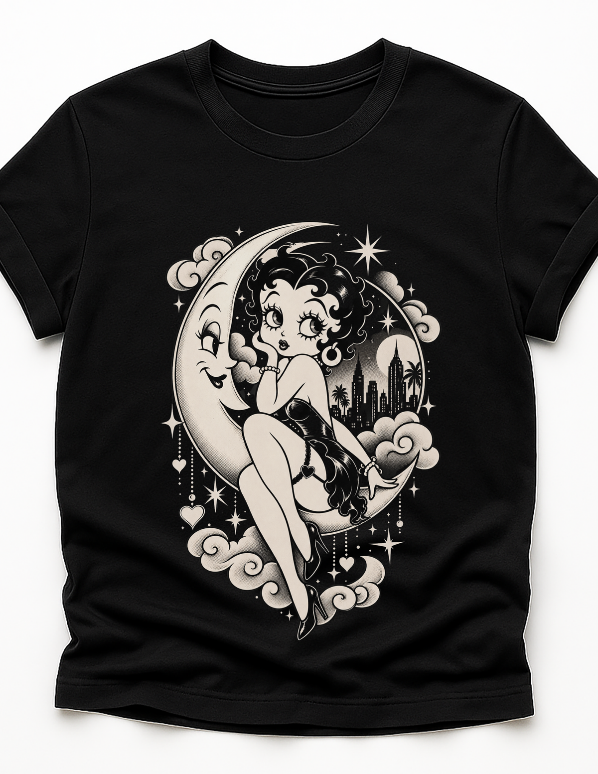 Moon and Beauty T Shirt