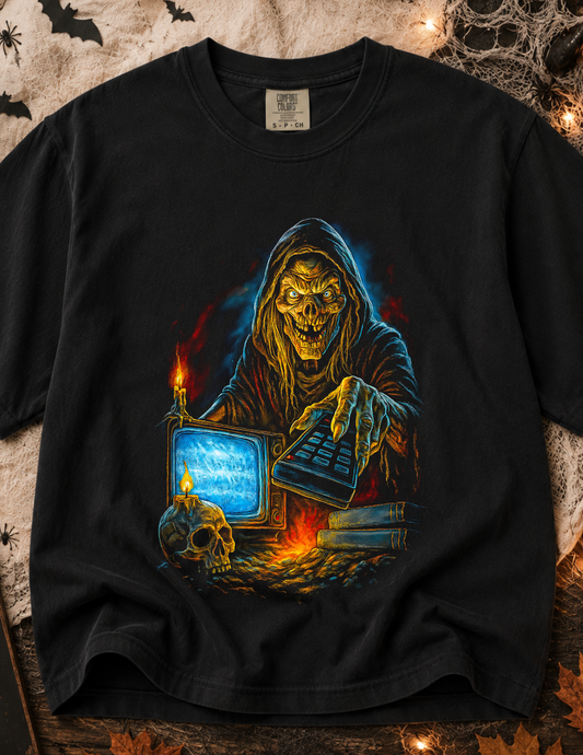 Spooky Horror TV Halloween T-Shirt
