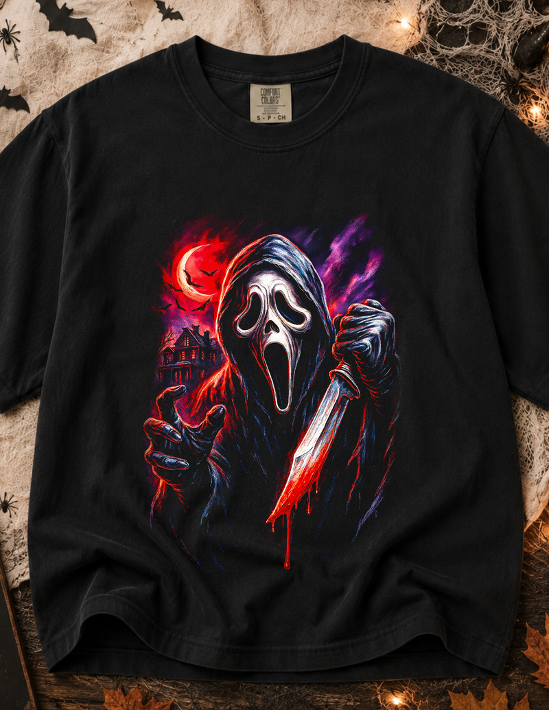 Masked Slasher Halloween T-Shirt