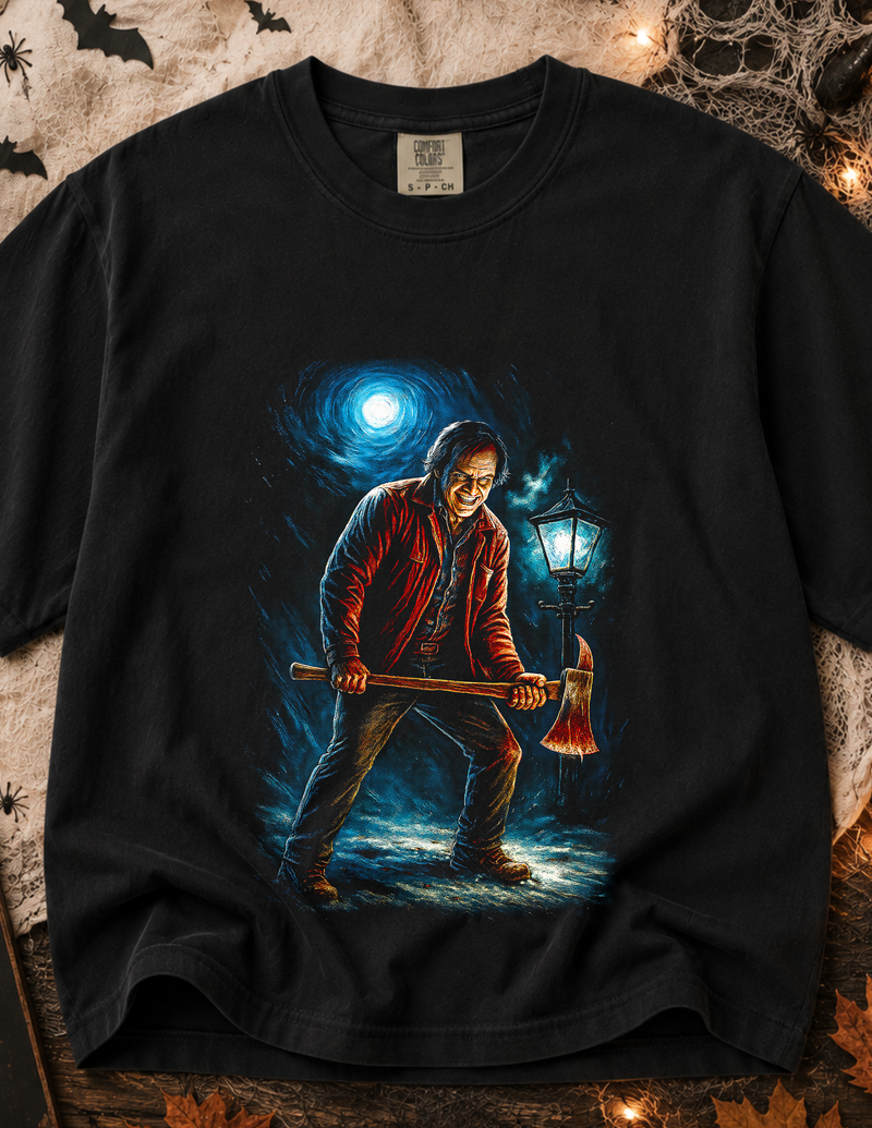 Halloween Axe Man Horror T-Shirt