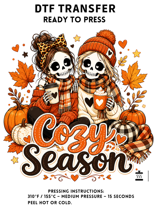 Skeleton Friends Fall Transfer