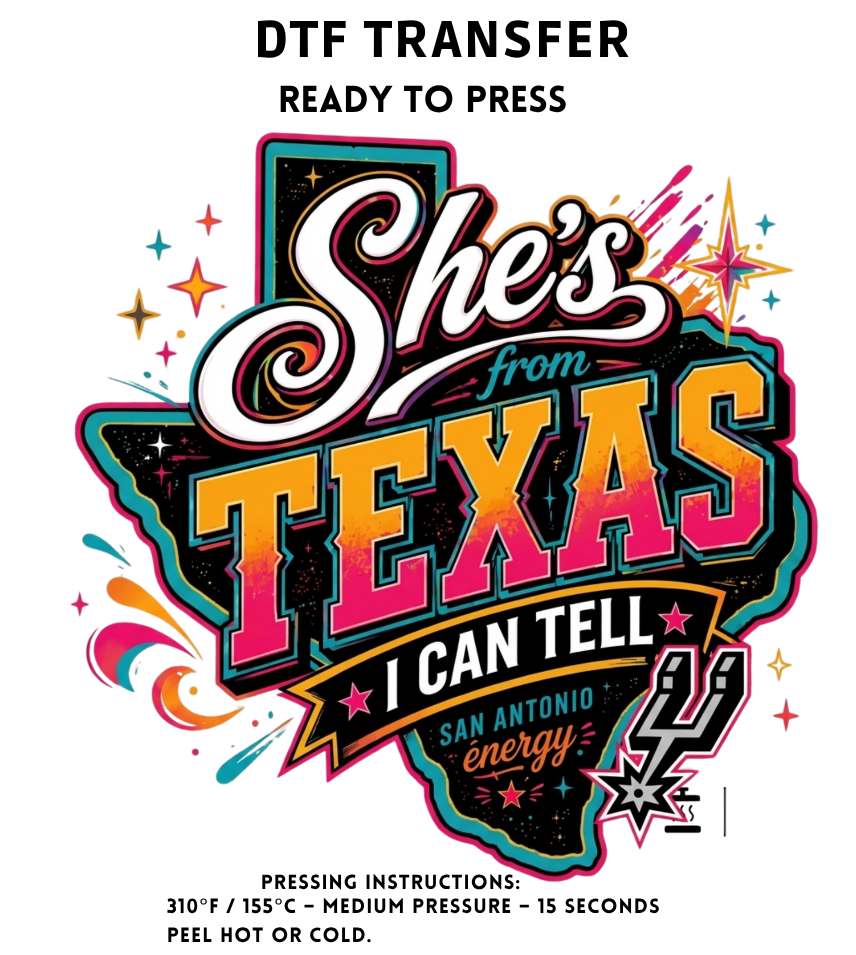 Shes From Texas I Can Tell Transfer